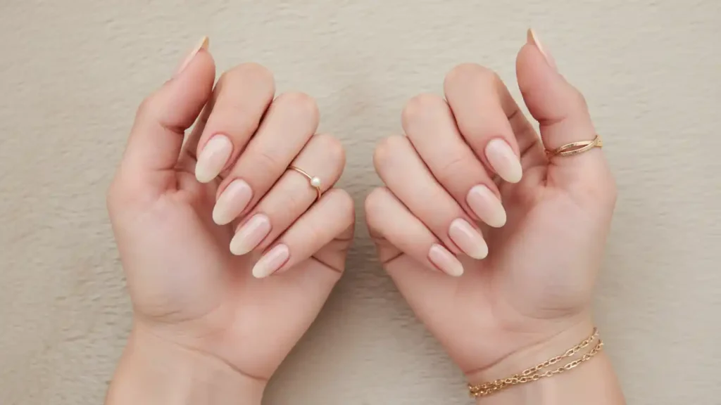 Stylish fall oval shape nail designs 2025 showing why oval shape nails are perfect for fall 2025