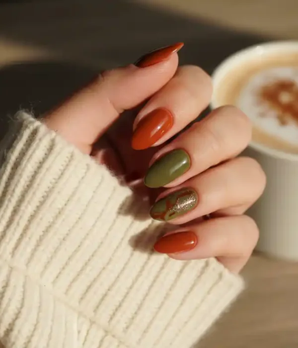 Short Fall Nails Trends 2026 Cozy & Autumn Classy Designs for the Season