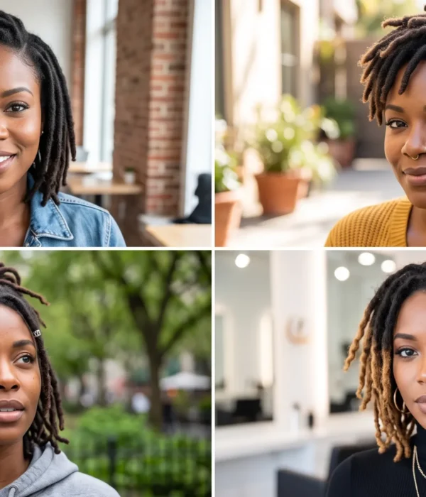 12 Trendy Loc Styles for Short Hair to Try Now