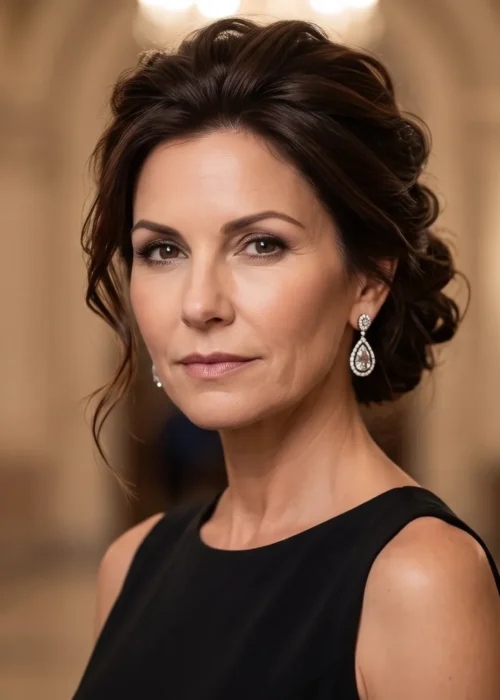 Brunette Hairstyle Ideas for Women Over 40 Looks That Feel Like You, Just Turned All the Way Up