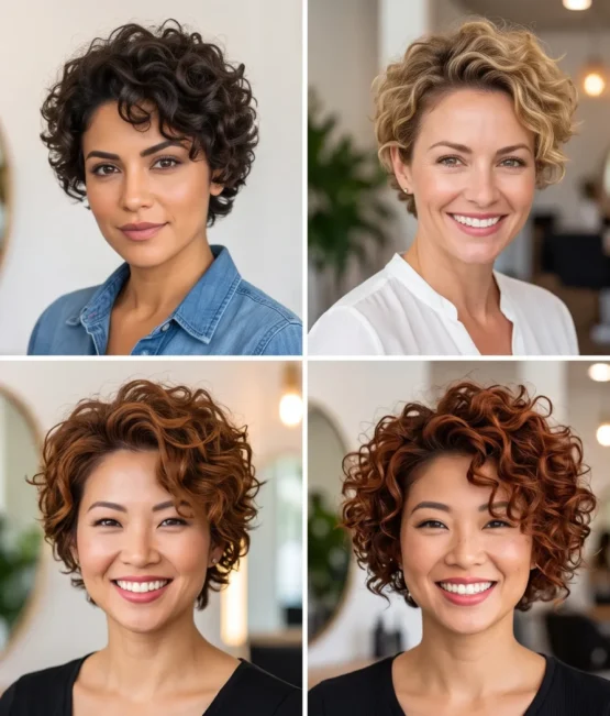 Curly Pixie Hairstyles That Will Make You Book a Chop Appointment Today