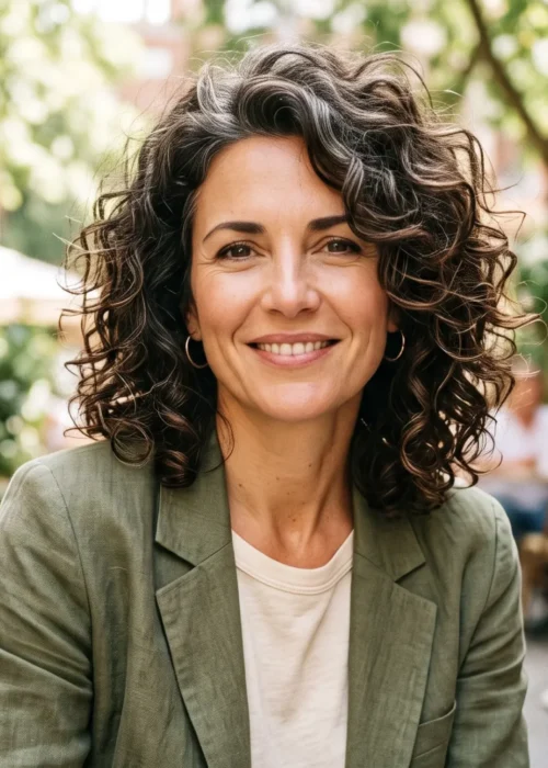 Gorgeous Curly Hairstyles for Women Over 40 That Are Full of Bounce