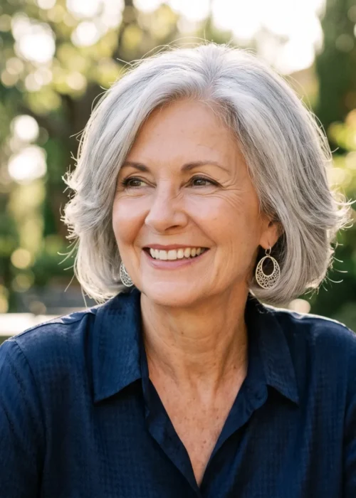 Elegant Haircuts That Let Older Women Shine